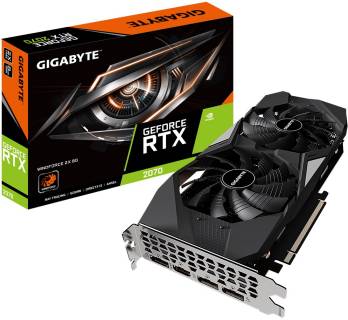Видеокарта Gigabyte GeForce RTX 2070 WINDFORCE 2X 8GB (rev. 3.0) GV-N2070WF2-8GD 3.0