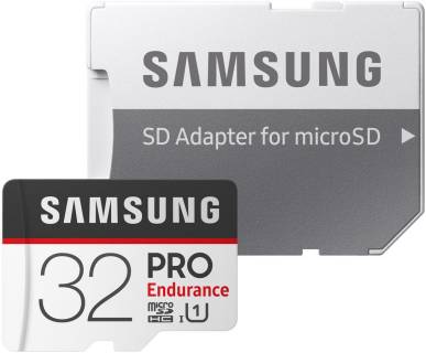 Карта памяти Samsung PRO Endurance microSDHC 32GB 10 UHS-I + adapter MB-MJ32GA/APC