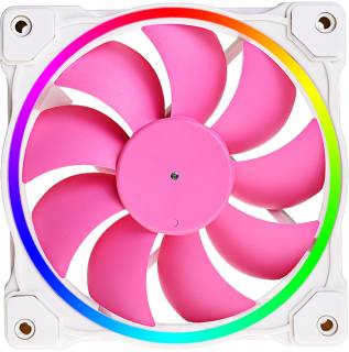 Вентилятор ID-Cooling ZF-12025-PINK ARGB (Single Pack)