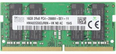 Оперативная память Hynix So-Dimm ORIGINAL DDR4 16GB 2666MHz CL19 HMA82GS6DJR8N-VK