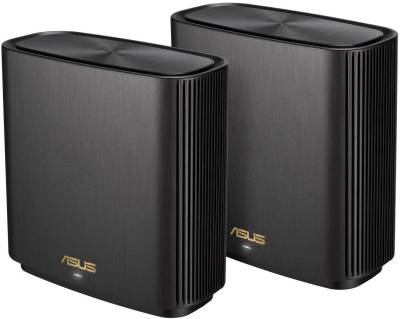 Сетевой маршрутизатор ASUS ZenWiFi XT8 2PK AX6600 WiFi6 MESH WPA3 OFDMA Black XT8-2PK-BLACK