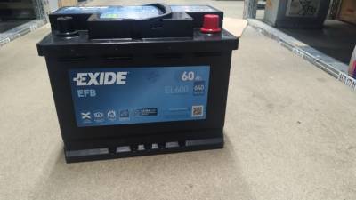 Exide EFB 60Ah-12v EL600