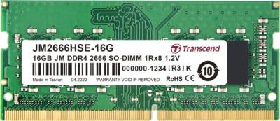 Оперативная память Transcend So-Dimm DDR4 16GB 2666MHz CL19 JM2666HSE-16G