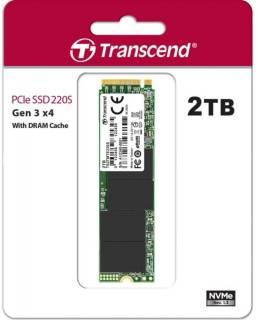 Внутренний HDD/SSD Transcend 220S 2TB M.2 2280 NVMe PCIe 3.0 x4 TLC TS2TMTE220S