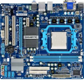 Материнская плата Gigabyte GA-MA74GMT-S2