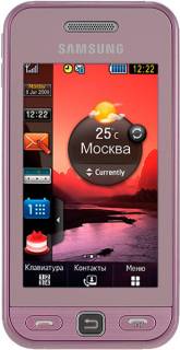 Смартфон Samsung GT-S5230 (Soft Pink) Wi-Fi GT-S5230DIW