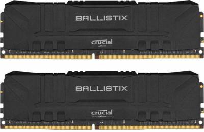 Оперативная память Crucial Ballistix Black DDR4 64GB (2x32GB) 3200MHz CL16 Kit BL2K32G32C16U4B