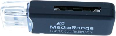 Картридер MediaRange Card Reader Stick Black USB 3.0 MRCS507