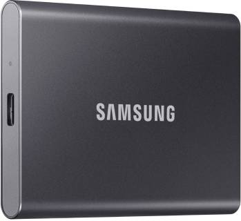 Внешний HDD Samsung Portable SSD T7 1TB Titan Grey USB 3.2 + USB Type-C MU-PC1T0T/WW