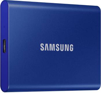 Внешний HDD Samsung Portable SSD T7 1TB Indigo Blue USB 3.2 + USB Type-C MU-PC1T0H/WW