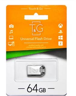 Флеш-память USB T&G 110 Metal Series 64GB Silver USB 2.0 TG110-64G