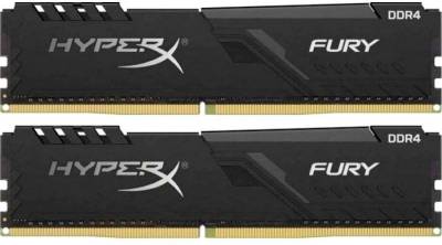 Оперативная память Kingston HyperX Fury Black DDR4 64GB (2x32GB) 3600MHz CL18 Kit HX436C18FB3K2/64