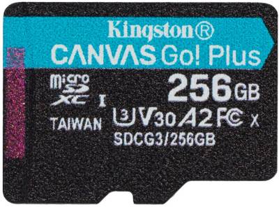 Карта памяти Kingston Canvas Go Plus microSDXC 256GB SDCG3/256GBSP
