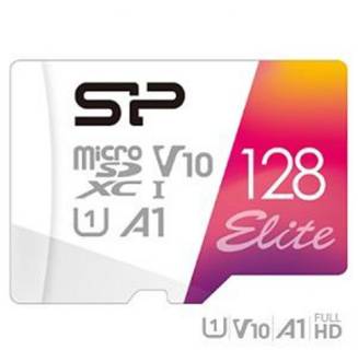 Карта памяти Silicon Power microSDXC Elite Color 128GB SP128GBSTXBV1V20