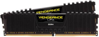 Оперативная память Corsair Vengeance LPX Black DDR4 32GB (2x16GB) 3200MHz CL16 Kit CMK32GX4M2E3200C16