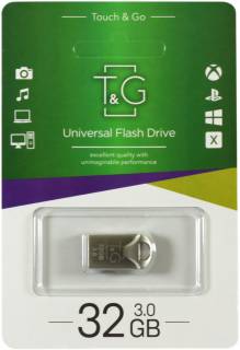 Флеш-память USB T&G 106 Metal series 32GB Silver USB 3.0 TG106-32G3