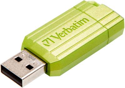 Флеш-память USB Verbatim PinStripe 32GB Eucalyptus Green USB 2.0 49958