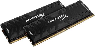 Оперативная память Kingston HyperX Predator Black DDR4 64GB (2x32GB) 3600MHz CL18 Kit HX436C18PB3K2/64