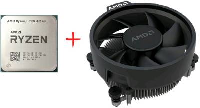 Процессор AMD Ryzen 3 PRO 4350G multipack with Wraith Stealth cooler 100-100000148MPK