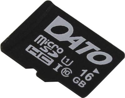 Карта памяти Dato microSDHC 16GB DTTF016GUIC10