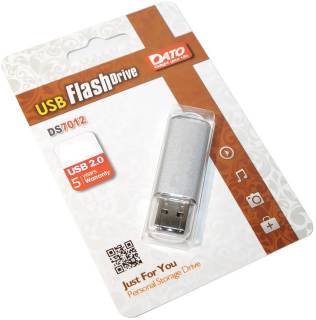 Флеш-память USB Dato DS7012 8Gb silver USB 2.0 DS7012S-08G