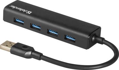 Разветвитель Defender  Quadro Express USB3.0 (83204)
