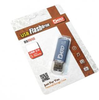 Флеш-память USB Dato DS7012 4Gb blue USB 2.0 DS7012BL-04G