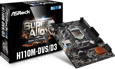 Материнская плата ASRock H110M-DVS/D3