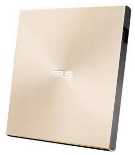 Оптический привод ASUS DVD R/RW USB2.0 EXT Ret Ultra Slim Gold SDRW-08U9M-U/GOLD/G/AS