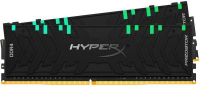Оперативная память Kingston HyperX Predator RGB DDR4 16GB 2x8GB