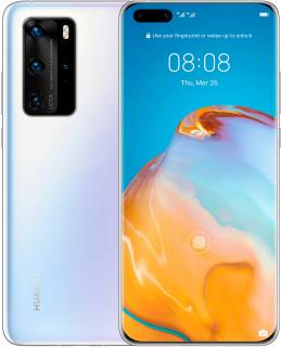 Смартфон Huawei P40 Pro 8/256GB (51095EXN) 2020 Ice White