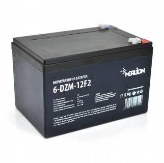 Аккумуляторная батарея Merlion 12V - 12Ah (6-DZM-12F2)