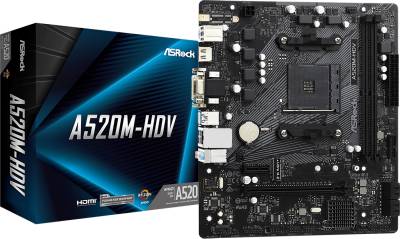 Материнская плата ASRock A520M-HDV