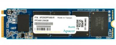 Внутренний HDD/SSD Apacer PP3480 256GB M.2 2280 NVMe PCIe 3.0 x4 TLC AP256GPP3480-R