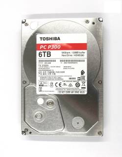 Внутренний HDD/SSD Toshiba P300 6TB 5400rpm 128MB HDWD260UZSVA