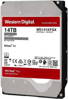 Внутренний HDD/SSD Western Digital WD Red Pro NAS 14TB 7200rpm 512MB WD141KFGX