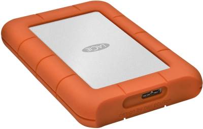 Внешний HDD LaCie Rugged Mini 5TB Silver/Orange USB 3.0 STJJ5000400