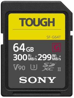 Карта памяти Sony Tough G Series SDXC 64GB SF-G64T