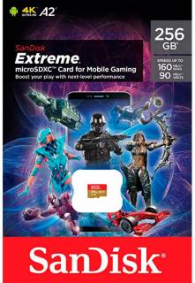 Карта памяти SanDisk Extreme Mobile Gaming microSDXC 256GB SDSQXA1-256G-GN6GN
