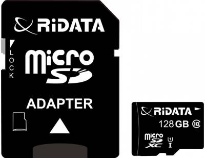 Карта памяти Ridata microSDXC 128GB + adapter FF967403