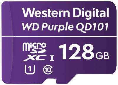 Карта памяти Western Digital WD Purple QD101 microSDXC 128GB WDD128G1P0C