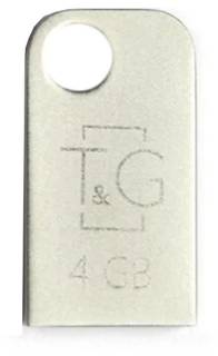 Флеш-память USB T&G 112 Metal Series 4GB Silver USB 2.0 TG112-4G