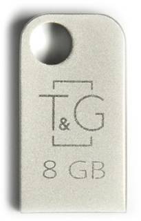 Флеш-память USB T&G 112 Metal Series 8GB Silver USB 2.0 TG112-8G