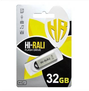 Флеш-память USB HI-RALI Fit Series 32GB Silver USB 2.0 HI-32GBFITSL