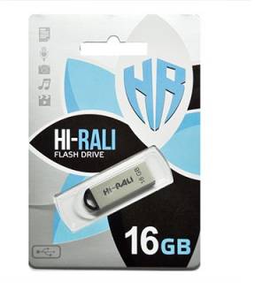 Флеш-память USB HI-RALI Fit Series 16GB Silver USB 2.0 HI-16GBFITSL