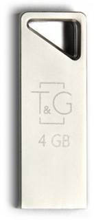 Флеш-память USB T&G 111 Metal Series 4GB Silver USB 2.0 TG111-4G