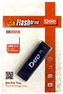 Флеш-память USB Dato DB8001K 32GB Black USB 2.0 DB8001K-32G