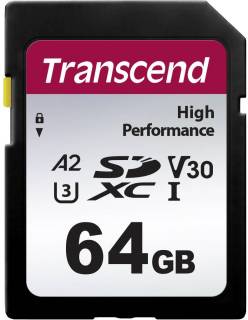 Карта памяти Transcend 330S SDXC 64GB TS64GSDC330S
