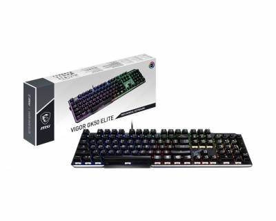 Клавиатура MSI Vigor GK50 ELITE Kailh Box White Switch UA VIGOR_GK50_ELITE_BW_UA