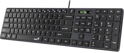 Клавиатура Genius SlimStar 126 USB Black Ukr 31310017407